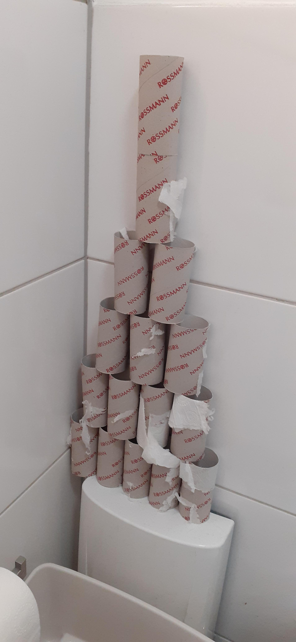 I present you the Its not my responsibility tower from my house
