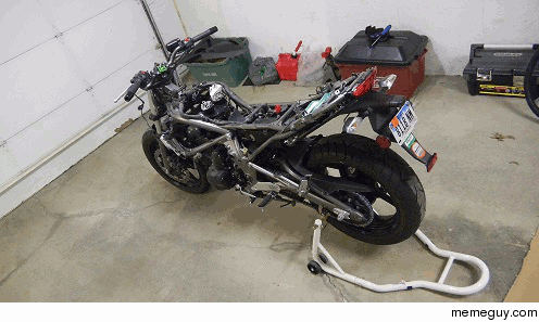I put my bike back together this weekend