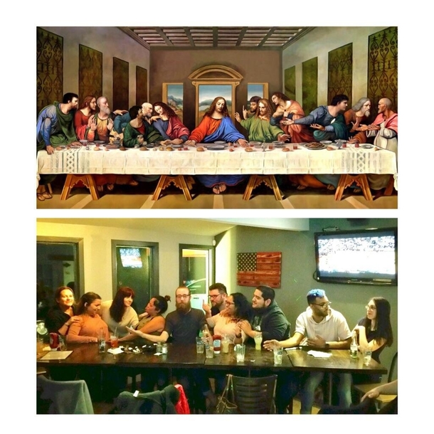 I quit my job my coworkers gave me a last supper