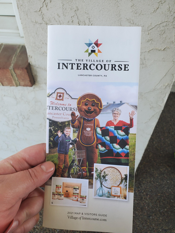 I ran into this interesting brochure in Lancaster County PA