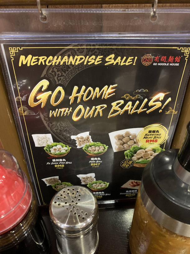I rather go home with mine