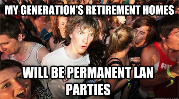 I realized that getting old wont be as bad as I thought