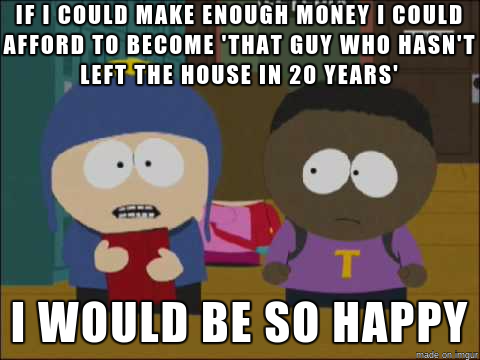 I realized this while watching an episode of the show Hoarders