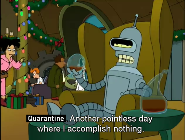 I really ought to do something but I am already in my pyjamas
