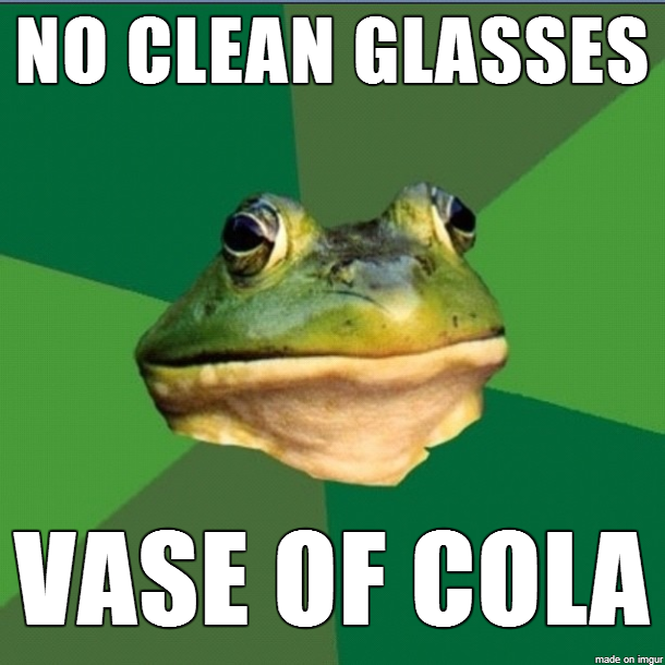 I really should do the dishes