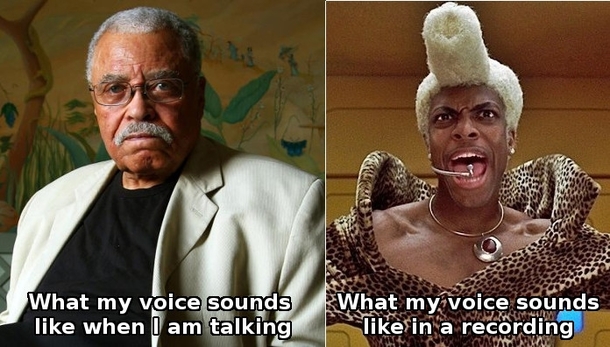 I recently started podcasting and getting used to my voice is taking some time