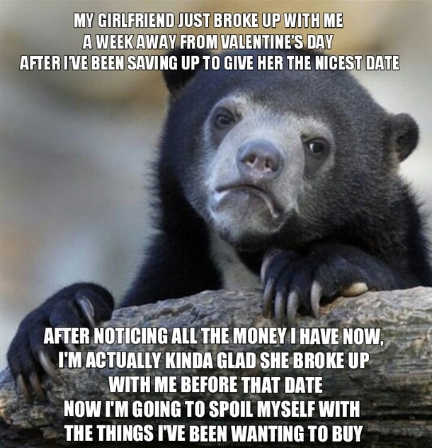 I refuse to not see the bright side in all of this