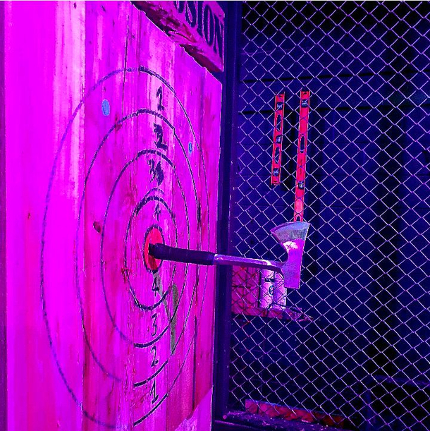 I refused to play games with my husband for years because he has the shine I got sick of losing He denied it Then we went axe throwing and
