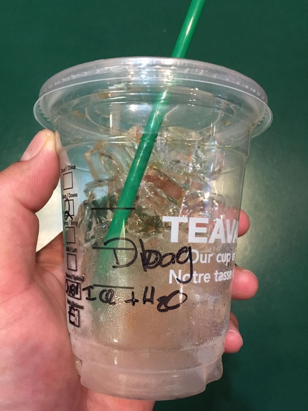 I repeated Deepak three times to the Starbucks Barista