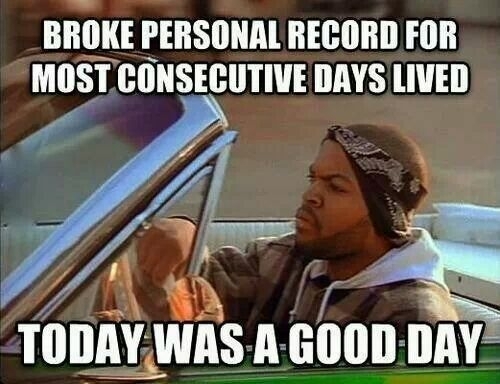 I reward myself everyday