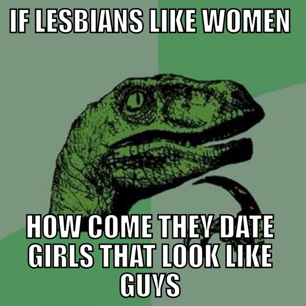 I saw a lesbian couple and work and wondered
