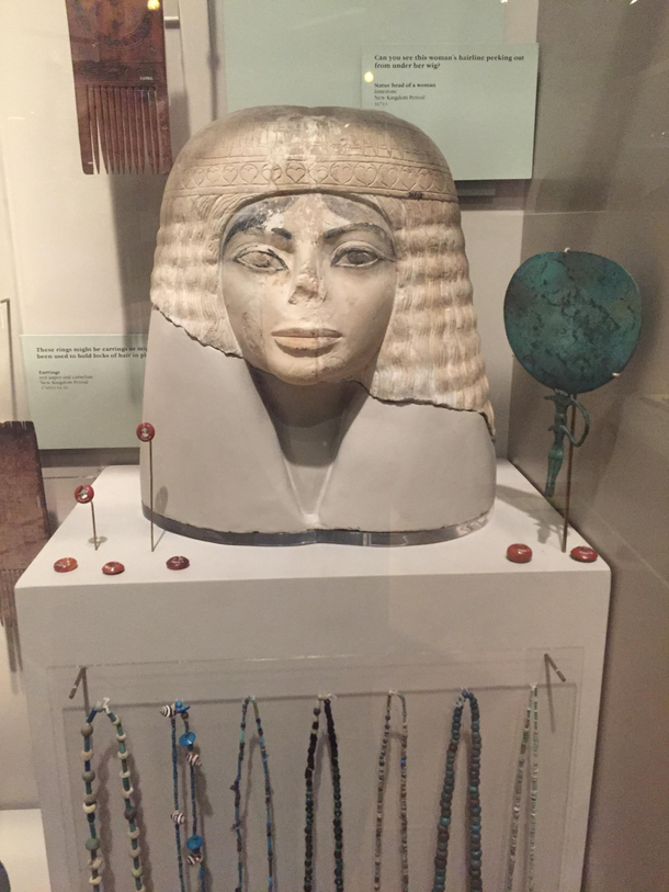 I saw Michael Jackson in the Egyptian exhibit at the Chicago field museum