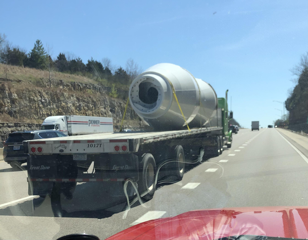 I saw them delivering your moms new butt plug