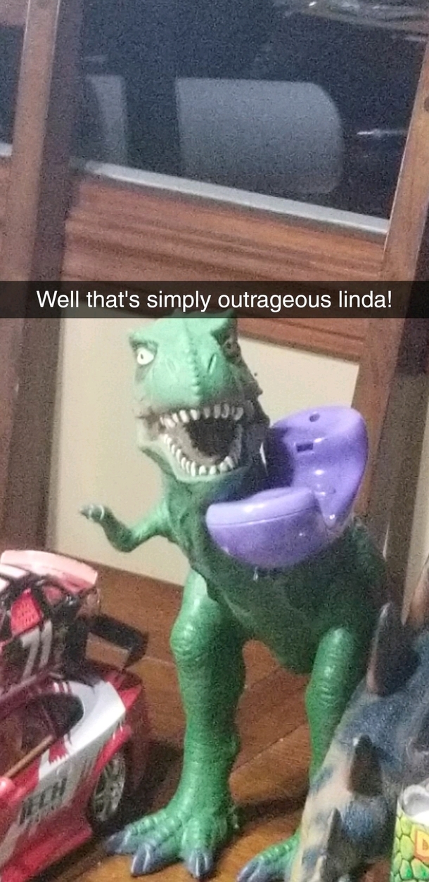 I saw this on my table and had to take a picture of it