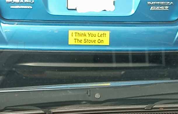 I saw this sticker while driving My OCD is not enjoying this