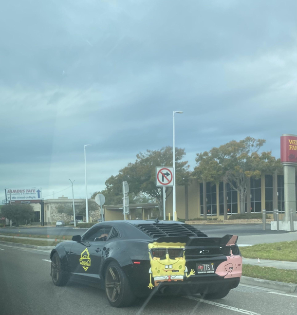 I saw this vanity tag today