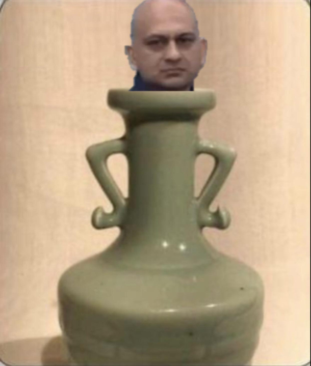 I saw this vase today and had an image in my head