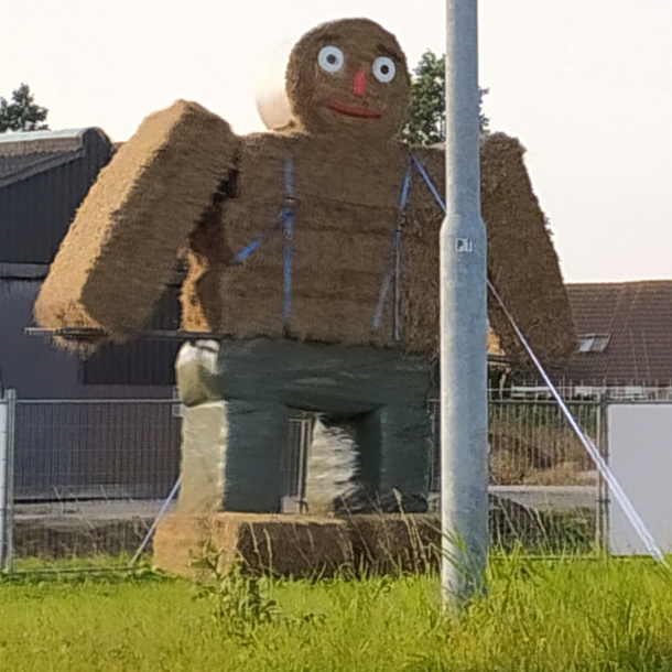 I saw this while driving down the highway