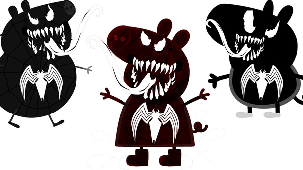 I searched Peppa Pig Venom randomly its nice to know there are people out there as weird as me