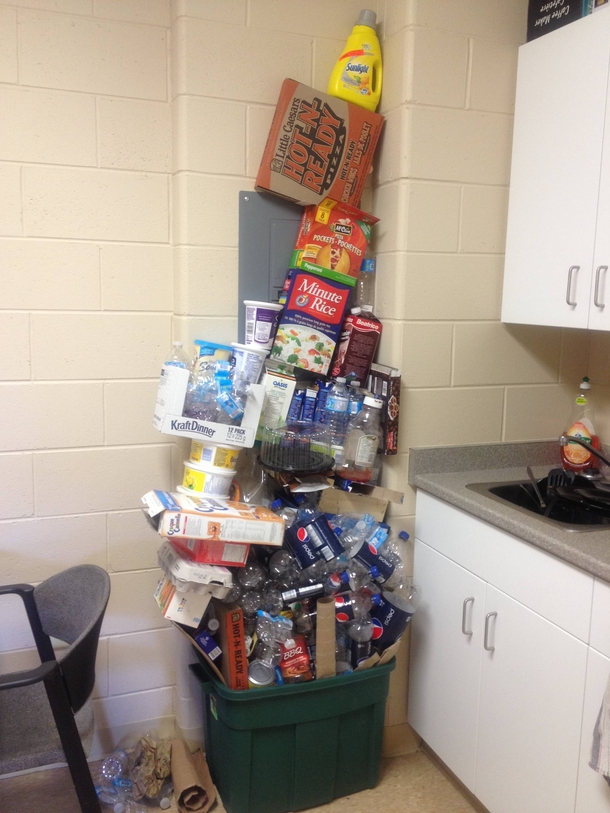 I see your College Jenga and raise you mine