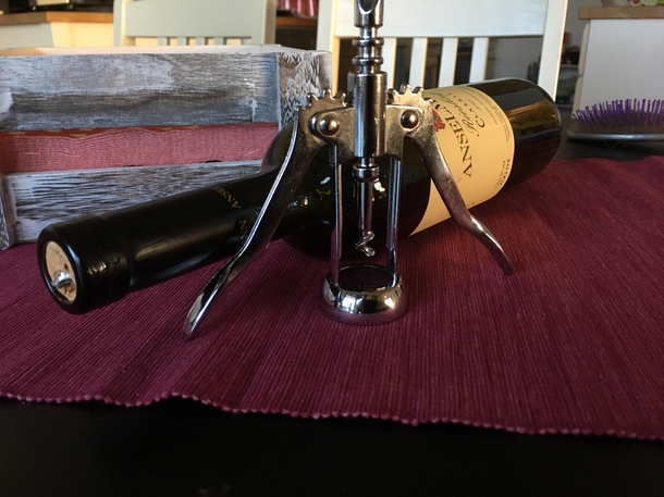 I see your nutcracker and raise you German wine vs Chinese corkscrew