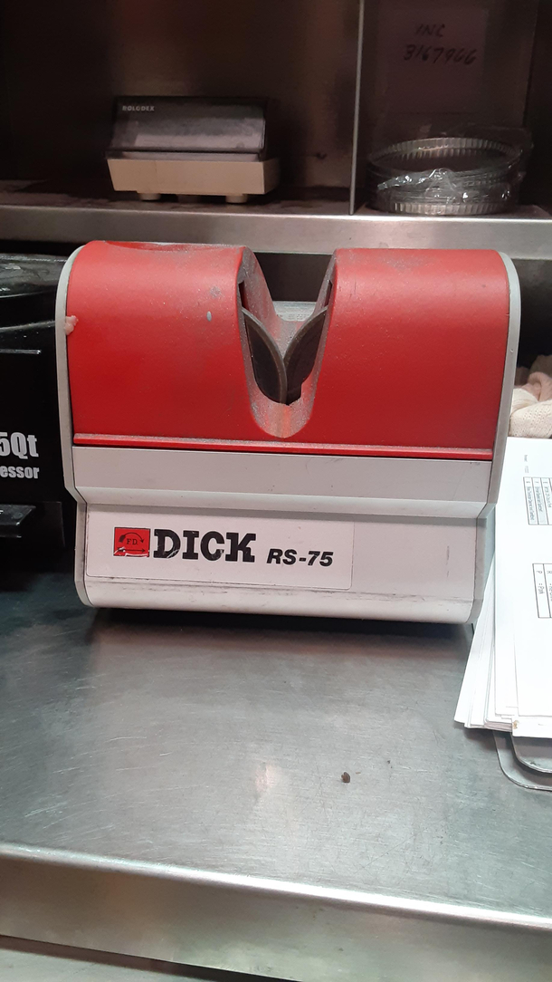 I sharpen knives with my dick