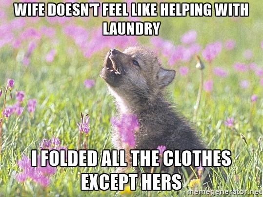 I showed her