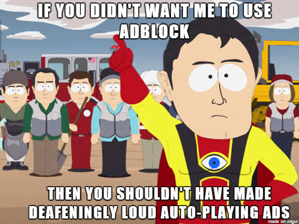 I Started Using Adblock Yesterday