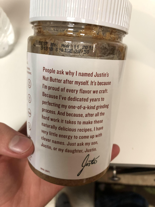 I sure love that nut butter