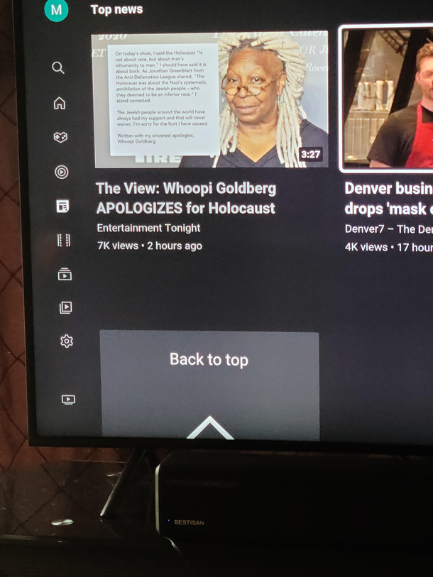 I think an apology here is too little too late