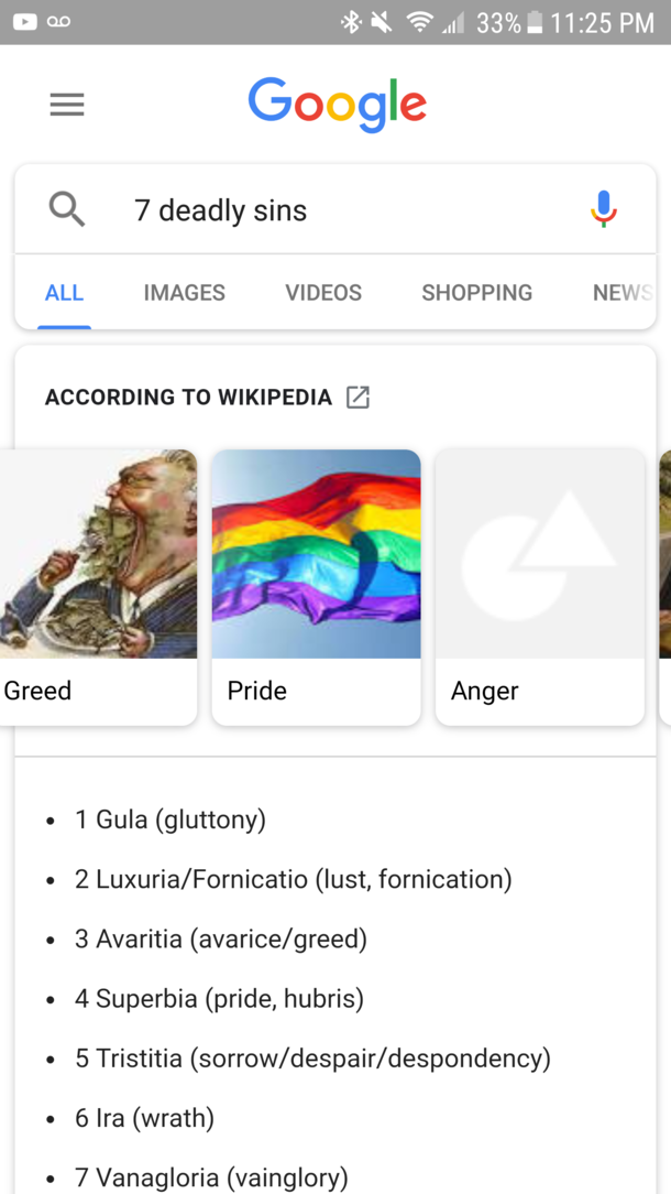 I think Google has an opinion