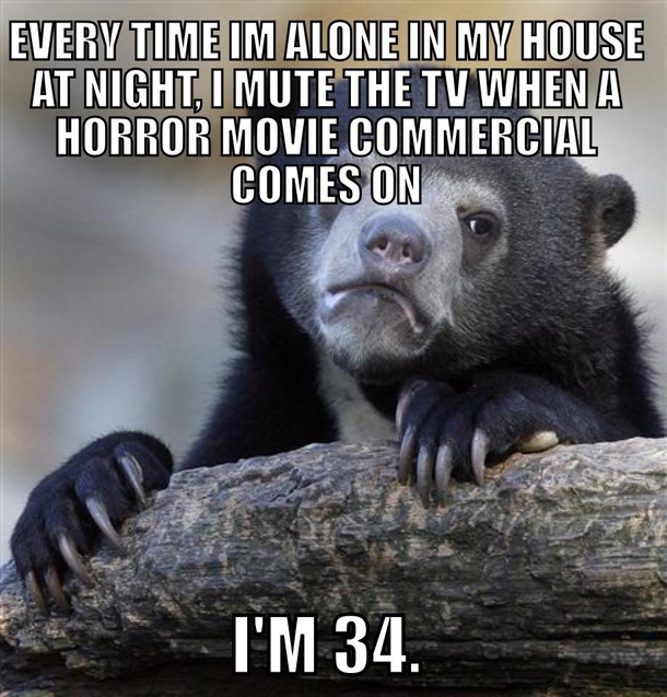 I think I beat The Conjuring confession bear