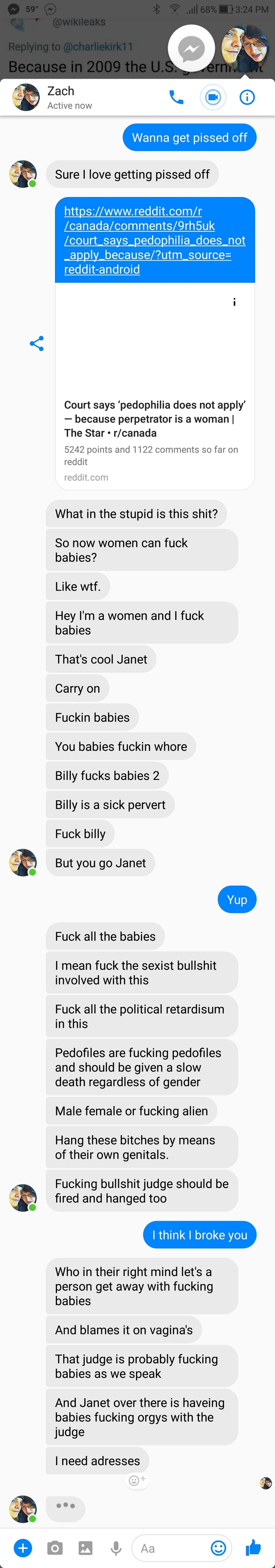 I think I broke my friend