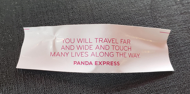 I think I got COVID-s fortune