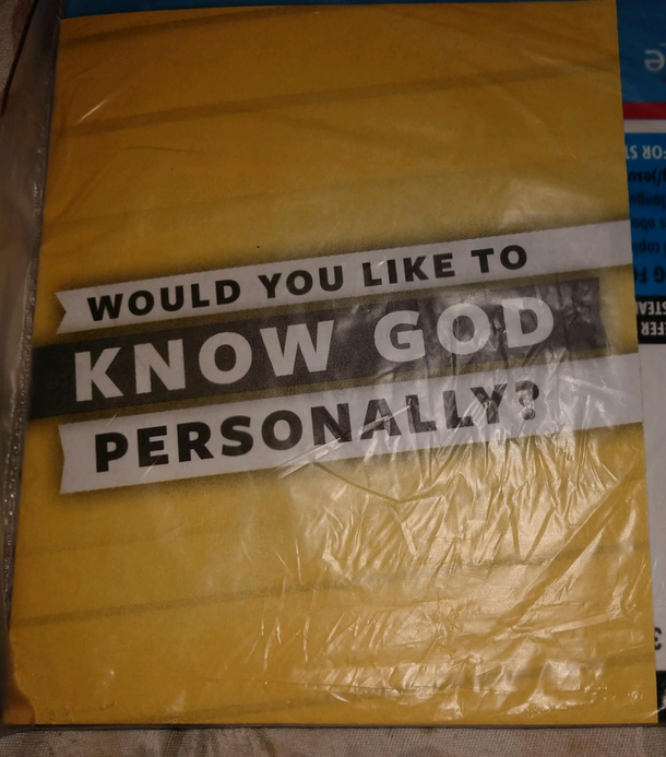 I think Im being threatened by Mormons