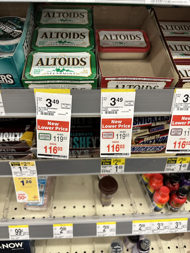 I think inflation is getting a little out of hand