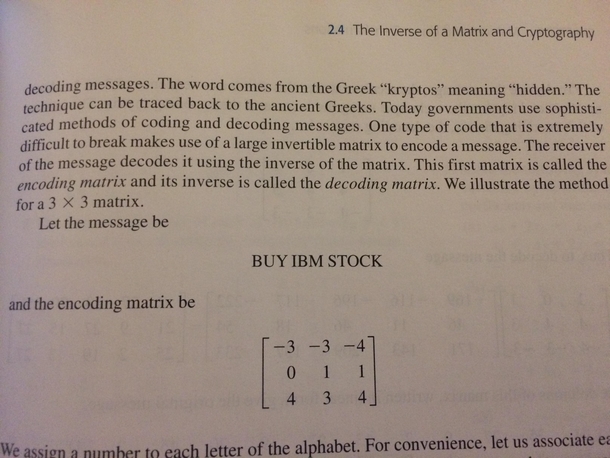 I think my Algebra textbook publisher might have some conflicting interests