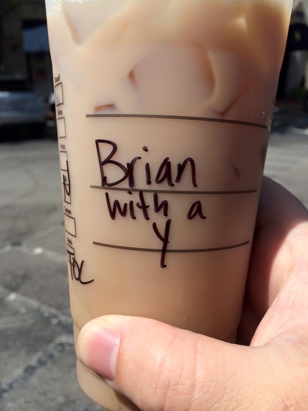 I think my barista is trolling me