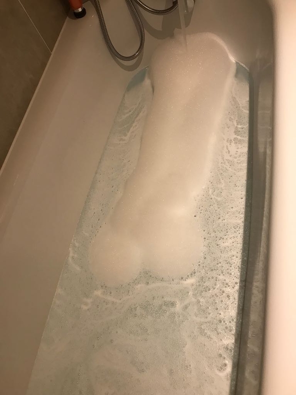 I think my bath is trying to tell me something