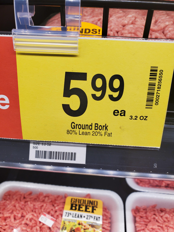 I think my local Krogers is selling ground doggos