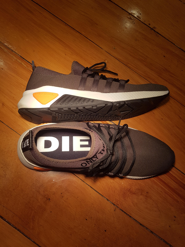 I think my shoes and I got off on the wrong foot