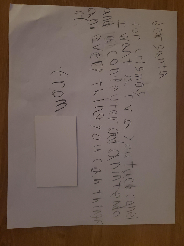 I think my son is a little on the greedy side