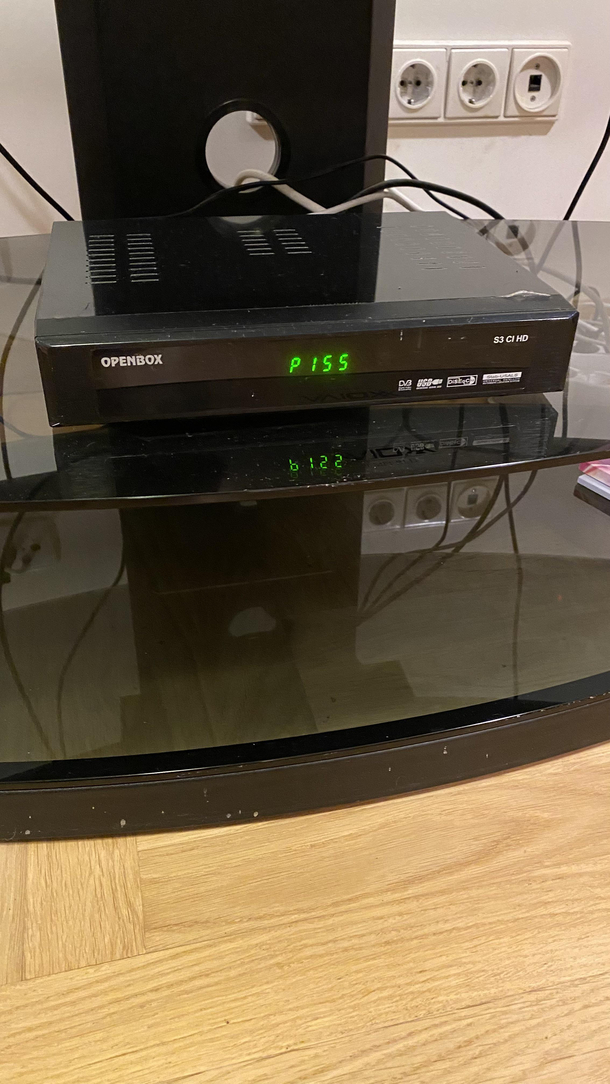 I think my TV is pissed at me