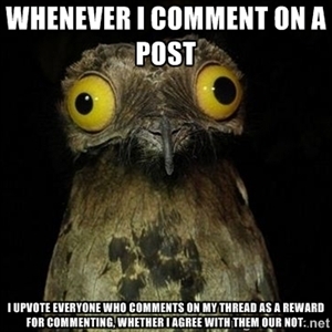 I think of it as courtesy