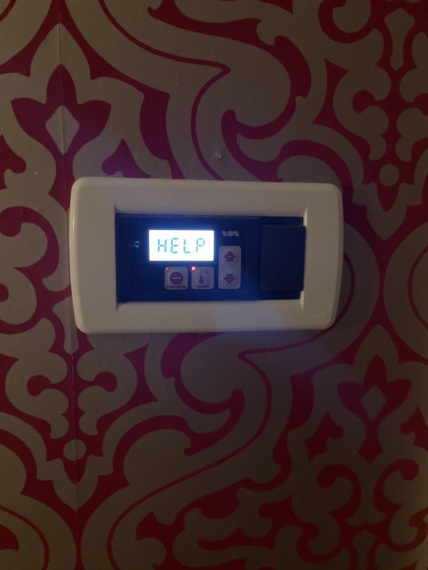 I think our AC is trying to tell us something but Im not sure what