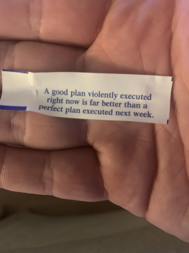 I think something was lost in translation on this fortune