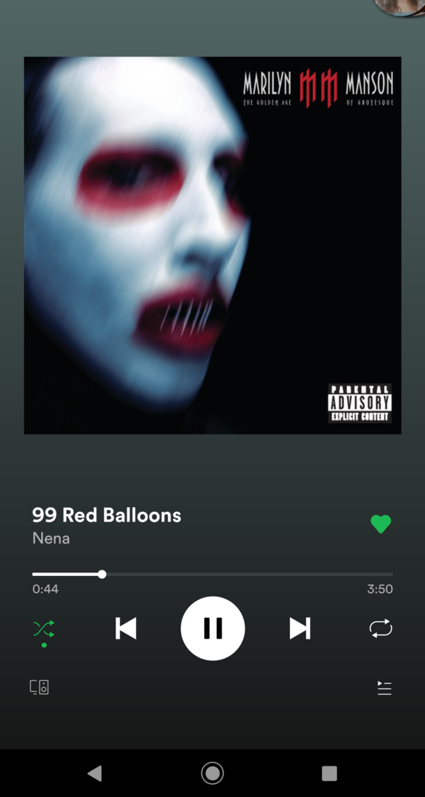 I think Spotify had a stroke