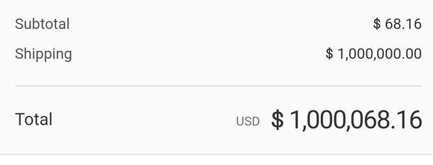 I think thats a little much