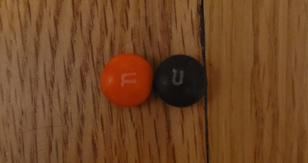 I think the MampMs are trying to tell me something