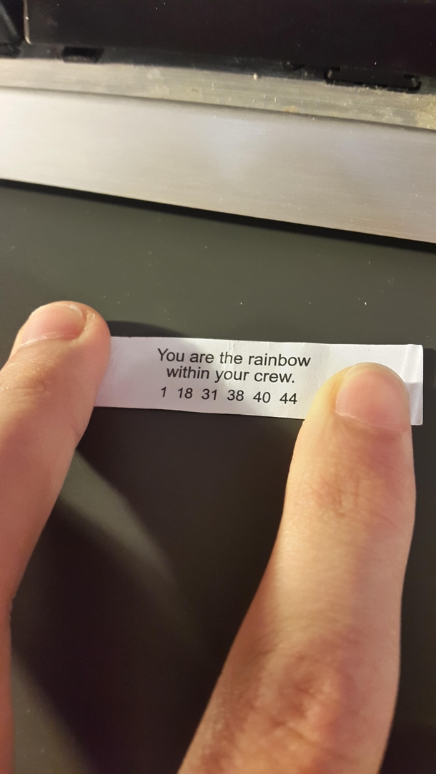 I think they are trying to tell me that Im gay